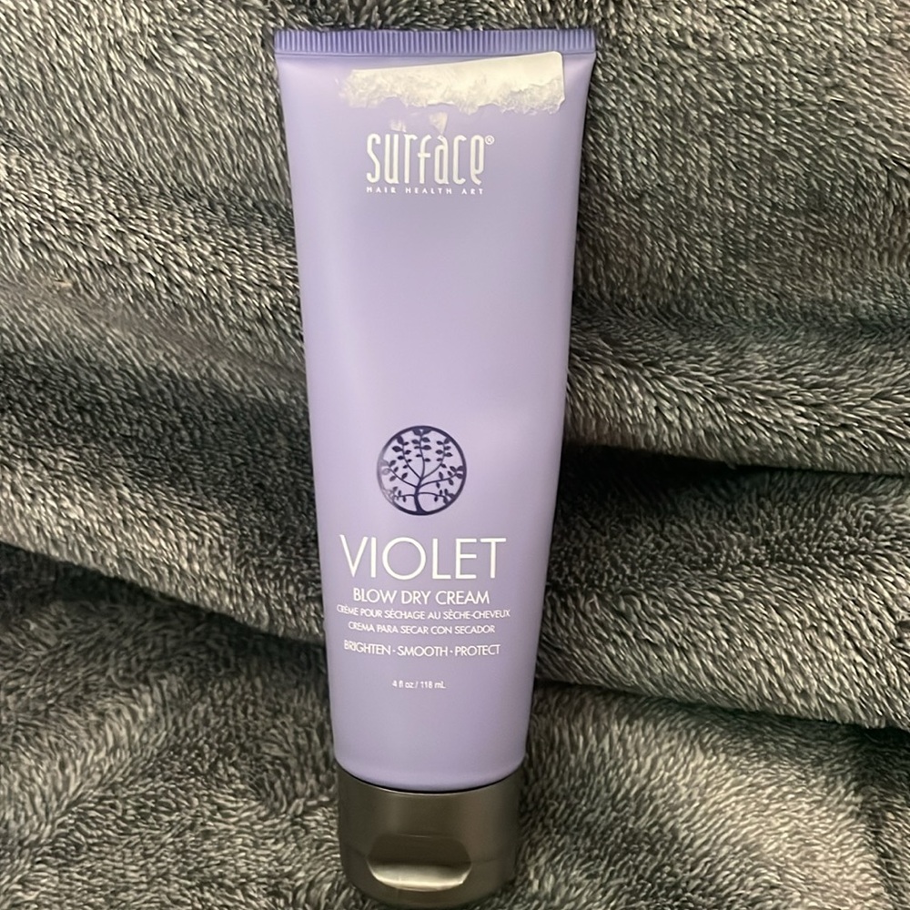 Surface violet blowdry cream four fluid ounces brighten, smooth, protect - Picture 2 of 5